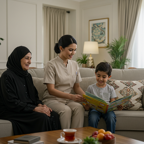جليسه اطفال ومسنين الرياض